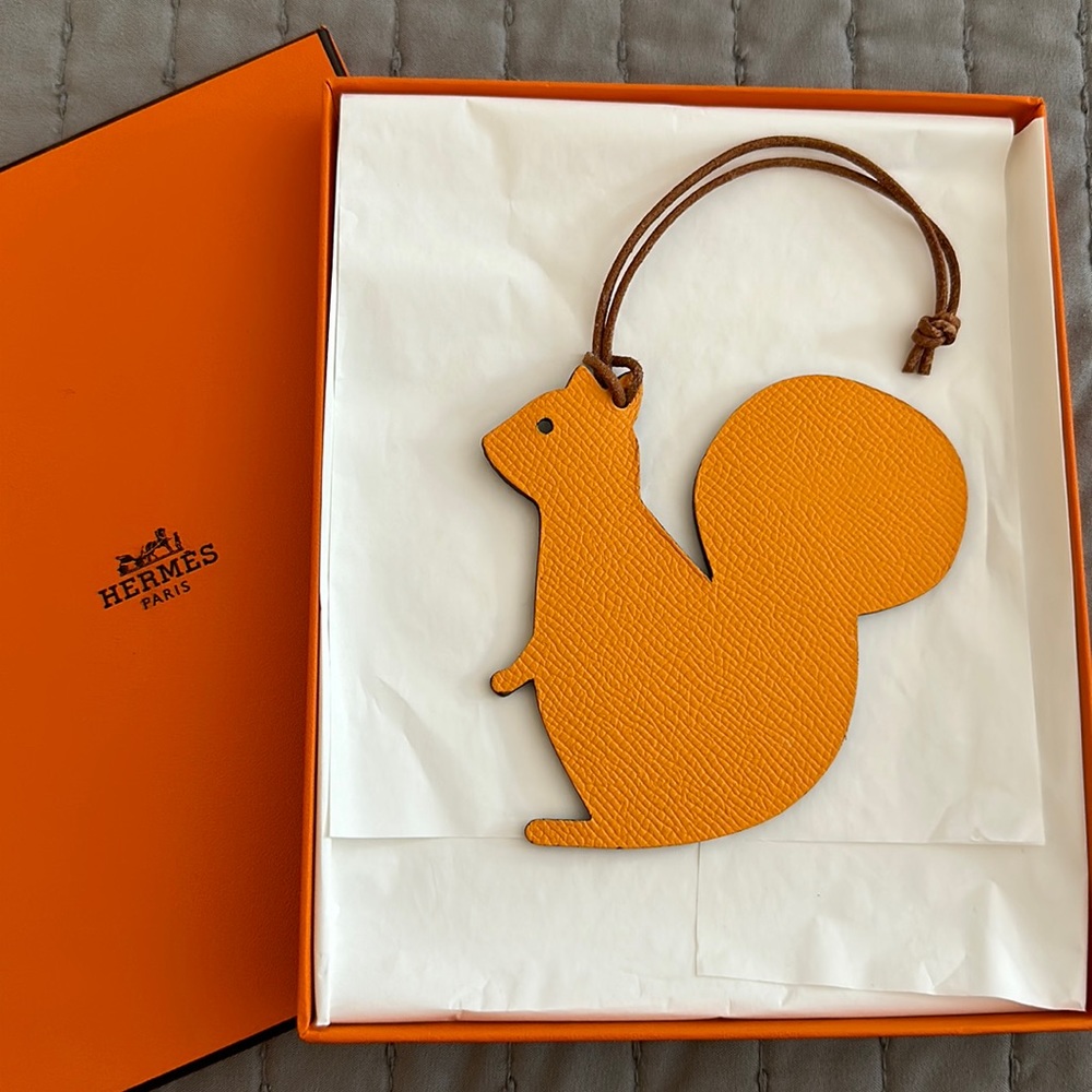 Hermes Petit H Squirrel Charm